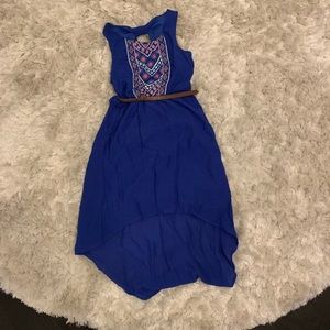 Blue Xhilaration casual airy dress girls.
